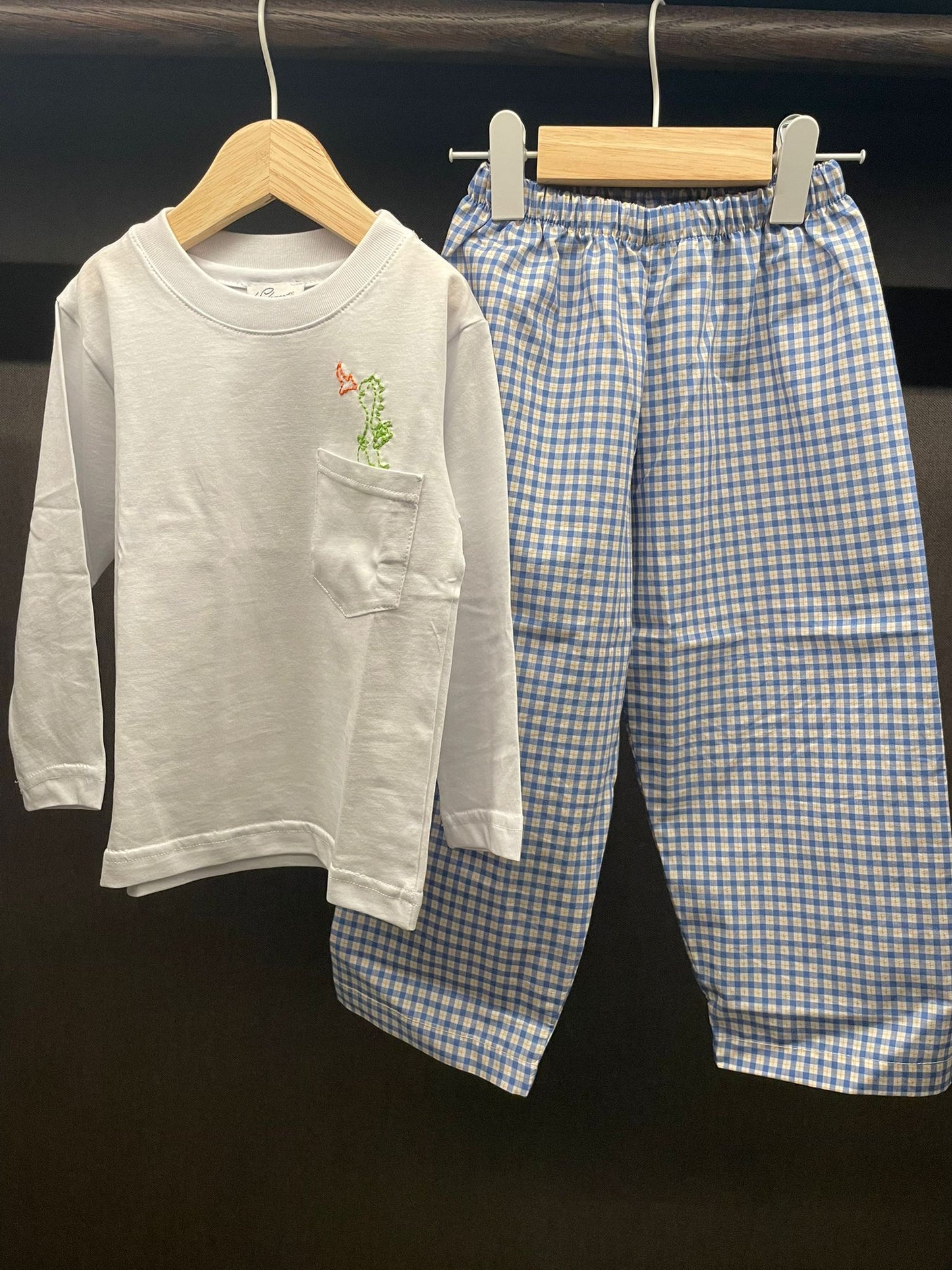 Pigiama bambino t-shirt e pantaloni