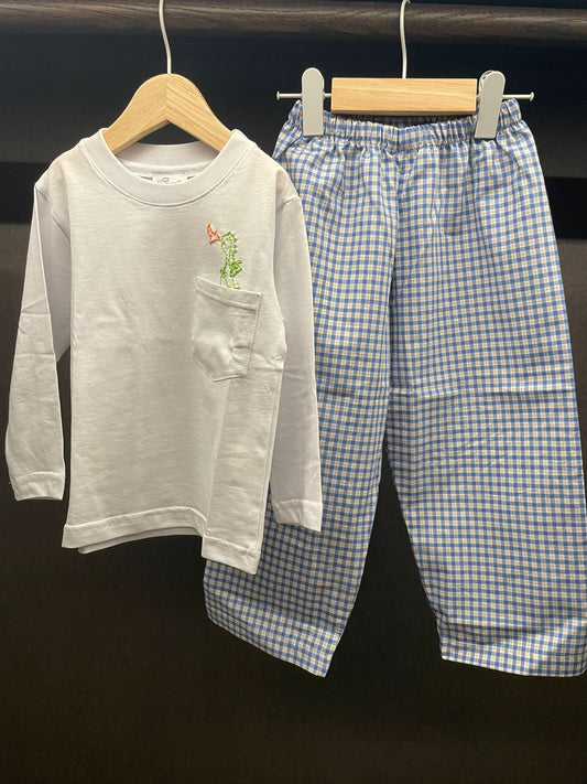 Pigiama bambino t-shirt e pantaloni