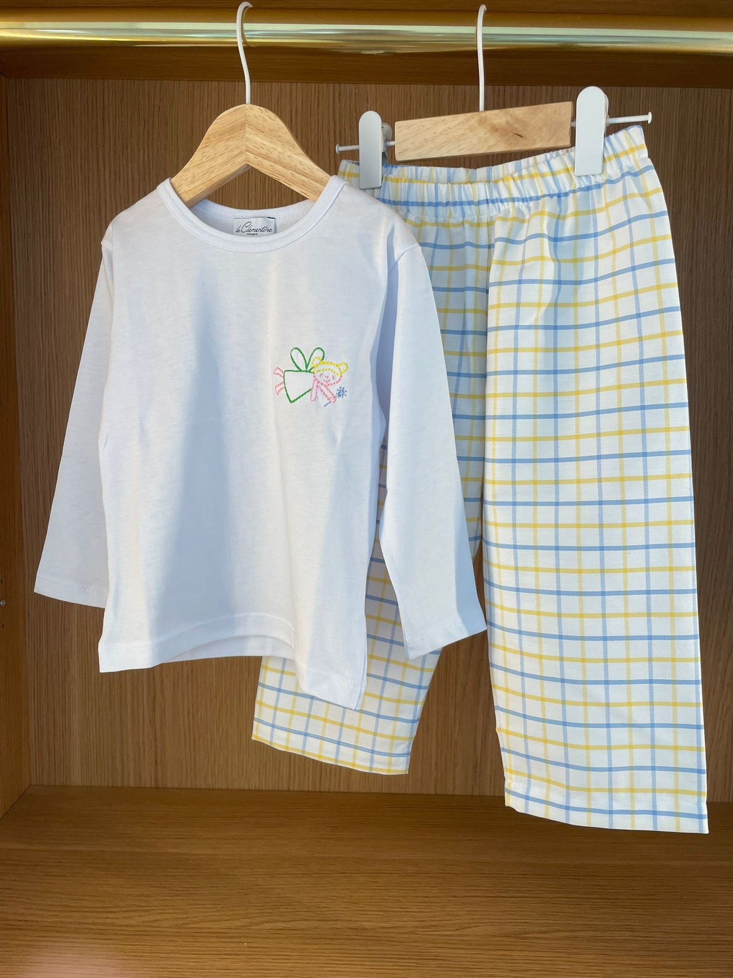 Pigiama bambino t-shirt e pantaloni fatina.